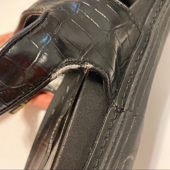 Dad sandal size 7.5 forever 21 mock croc detail - Picture 12 of 12